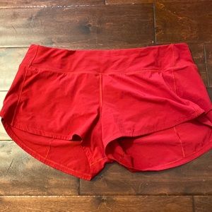 LULULEMON 2.5 inch speed up shorts